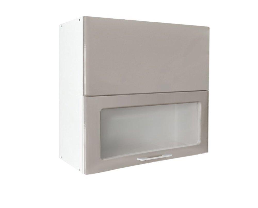 Levně Horní skříňka IN MDF VH 80 B - cashmere lesk