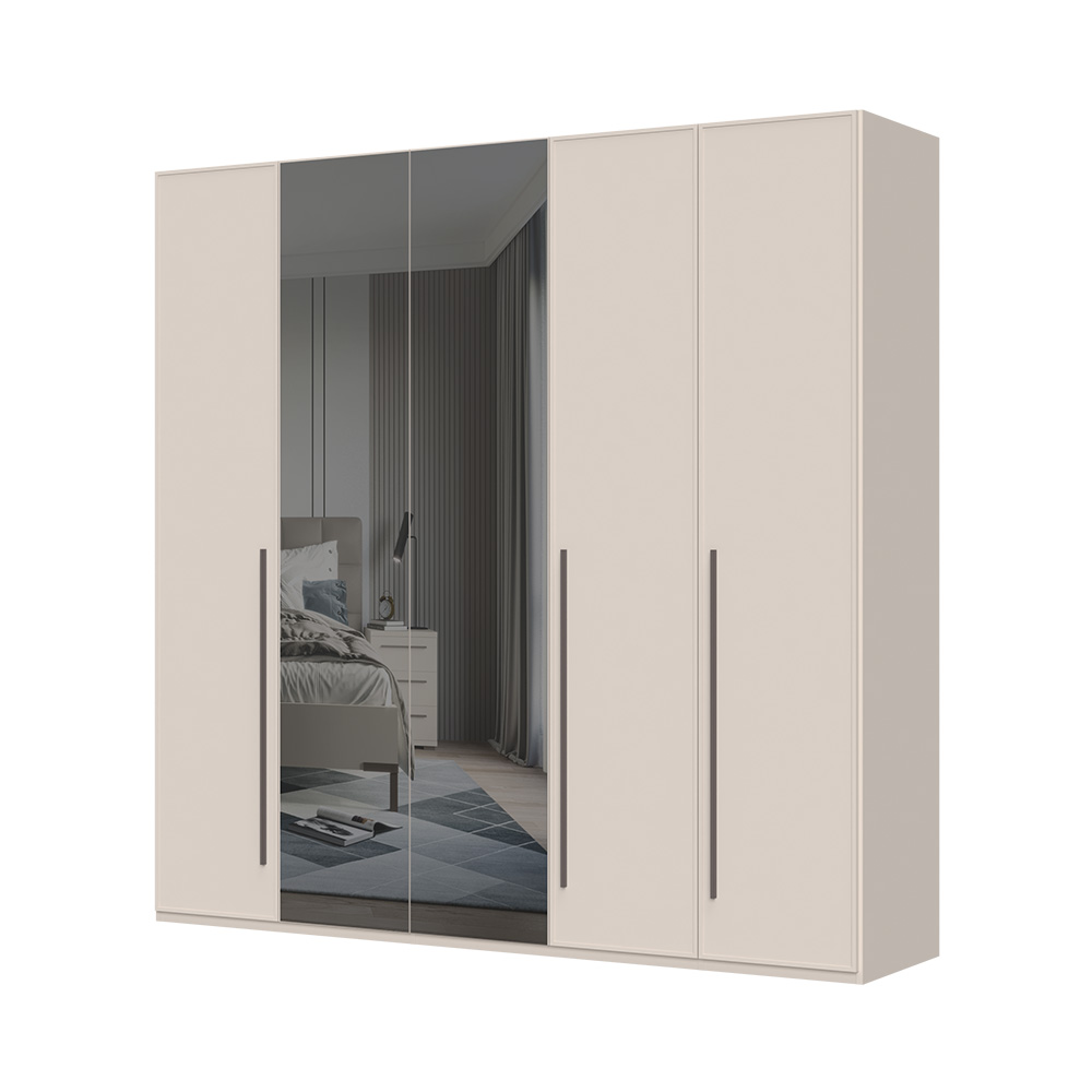 Sestava skříní OPERA - P5-2OG/OP - Cashmere lak mat