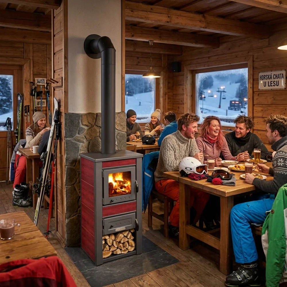 PRO-TERMO ALPINA BOILER 30KW - červená