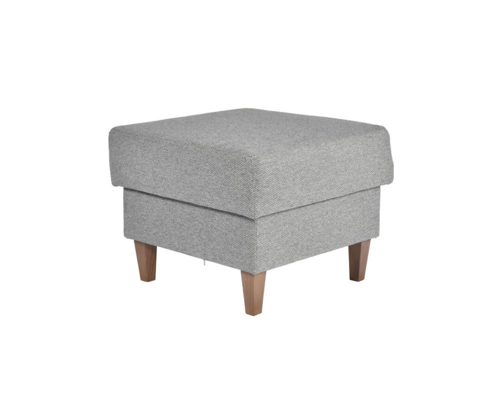 Taburet PERLA NEW II - šedá