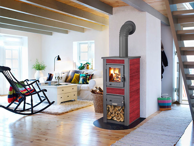 PRO-TERMO ALPINA BOILER 24KW - červený
