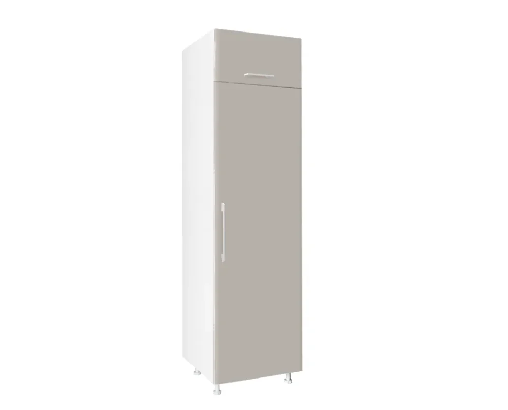 Levně Spodní skříňka IN MDF FRIZ 60 B - cashmere lesk