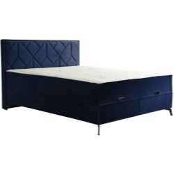 Dvoulůžková postel OMEGA 180 - modrá