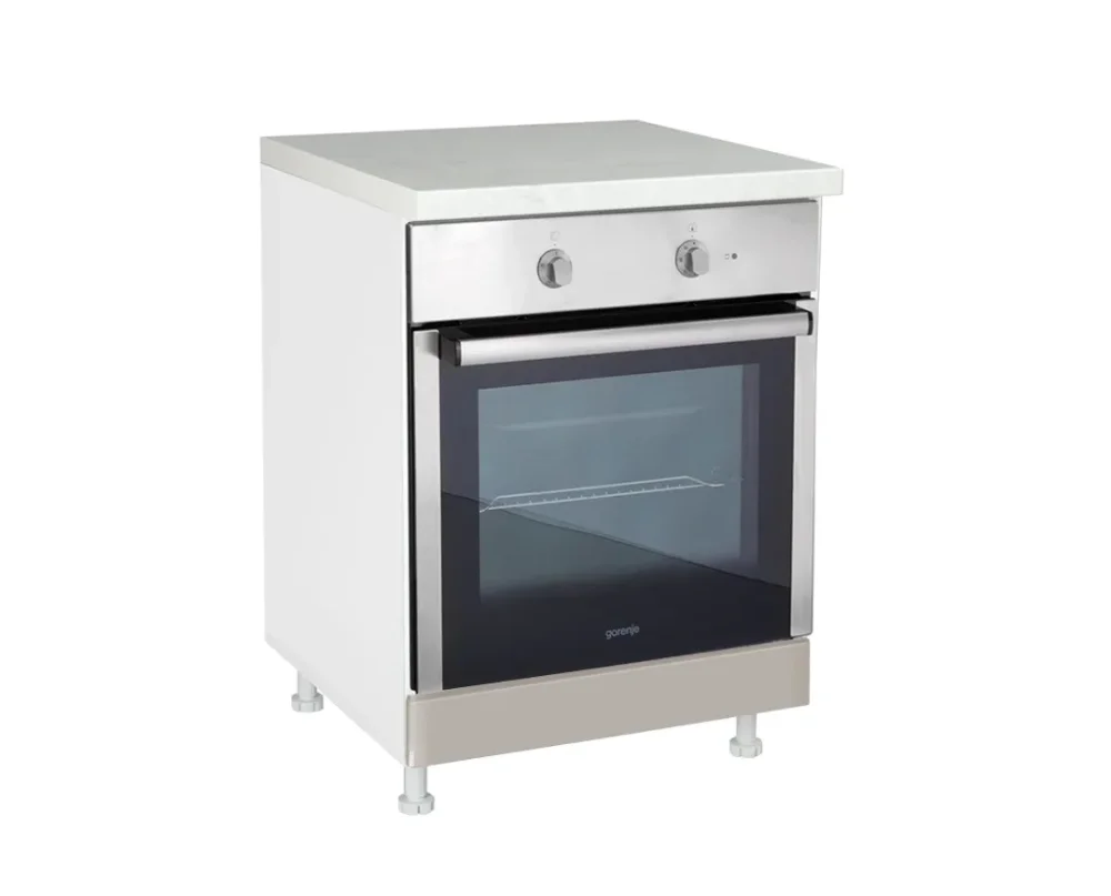 Levně Spodní skříňka IN MDF D 60 R - cashmere lesk