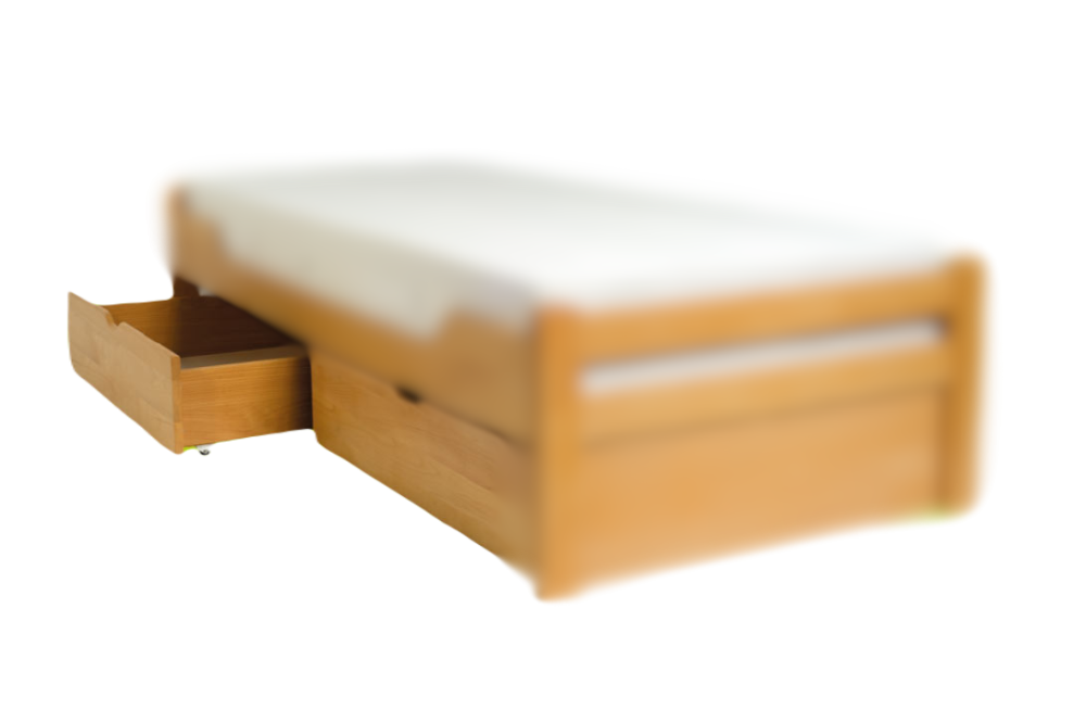 Levně Zásuvka pod postel 75x90 - buk Červená