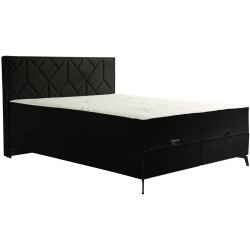 Dvoulůžková postel OMEGA 180 - černá